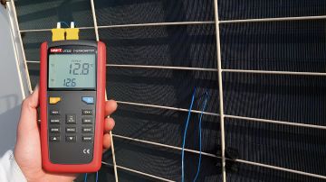 Unit Ut325 Çift Girişli Profesyonel Termometre