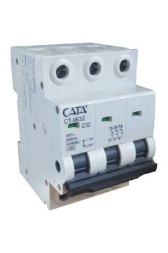 Cata Toptan 3x32A 4.5kA B Tipi Otomatik Sigorta 40'lı Paket ct-9632