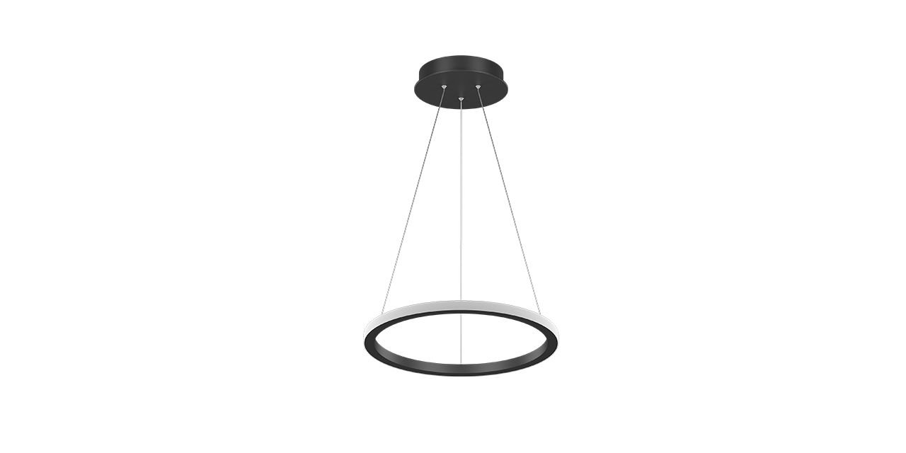 Goya 20 Watt Samsung Ledli Dekoratif Sarkıt Yuvarlak Linear Aydınlatma 40CM GY 8220-40