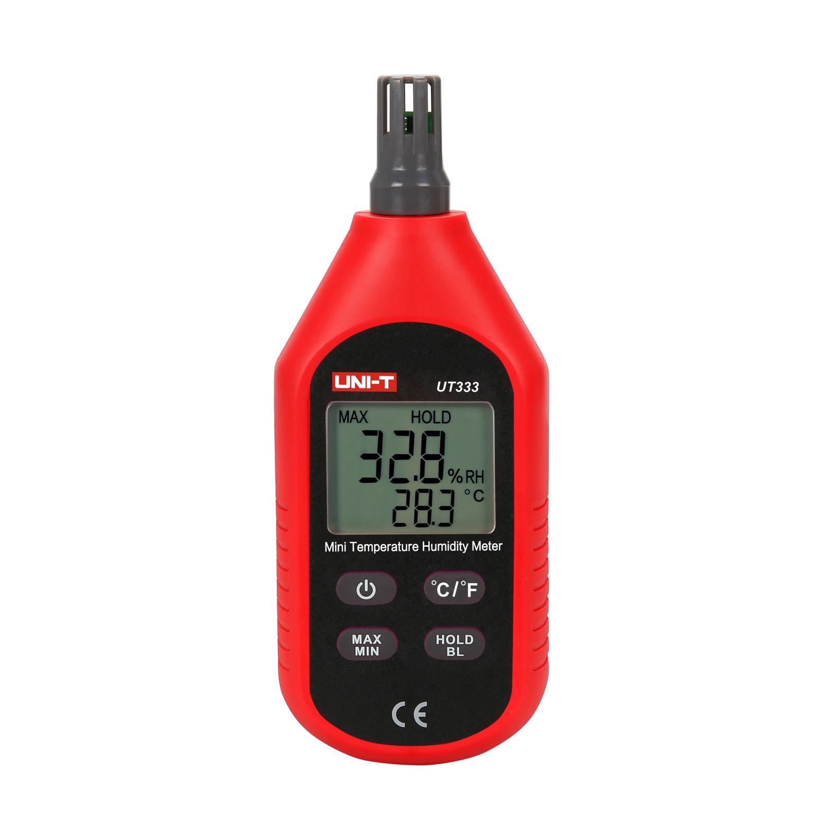 Unit Ut333 Lcd Mini Dijital Hava Sıcaklığı Ve Nem Ölçer
