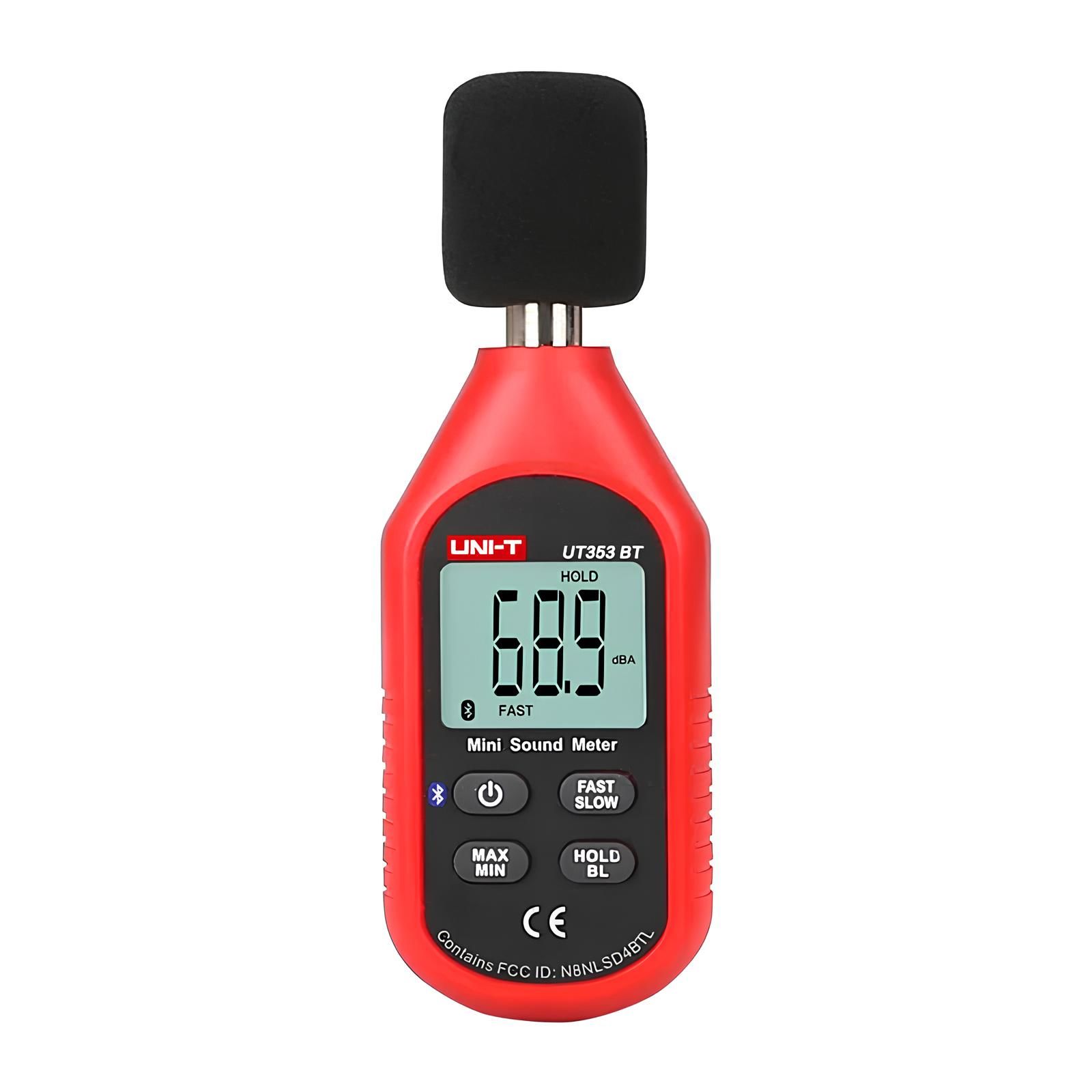 Unit Ut353Bt Mini Ses Seviyesi Ölçüm Cihazı Desibelmetre
