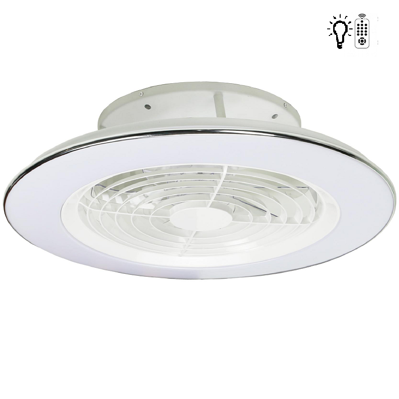Taflan AYD-24 50W Işıklı Uzaktan Kumandalı 7 Kanatlı Lambalı Tavan Vantilatörü