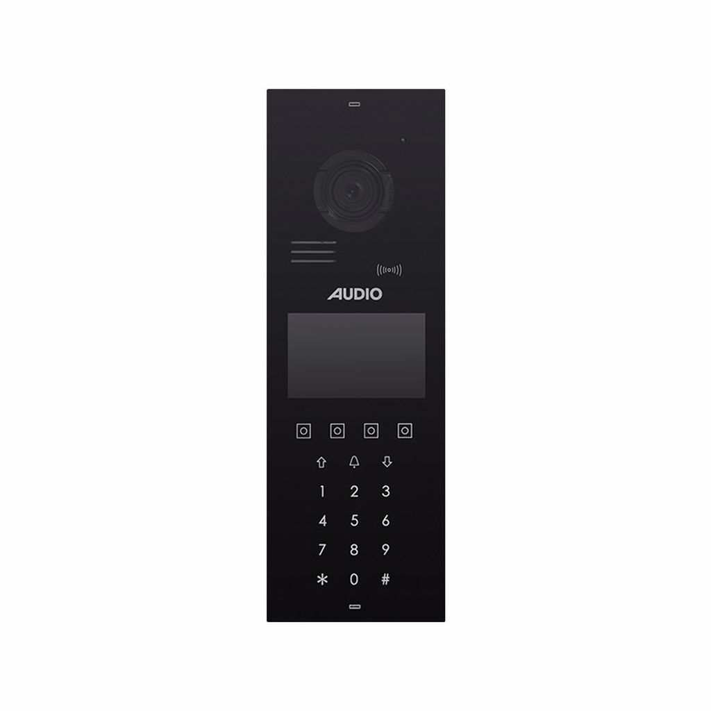 Audio 4.3'' Dokunmatik Butonlu Ekranlı Siyah IP Zil Paneli 002905