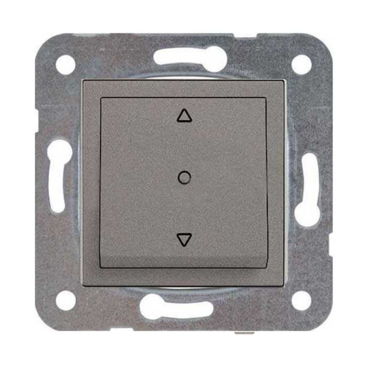 Viko Artline Novella Tek Düğmeli Jaluzi Kumanda Anahtarı Mekanizma + Kapak 92605372 Saten