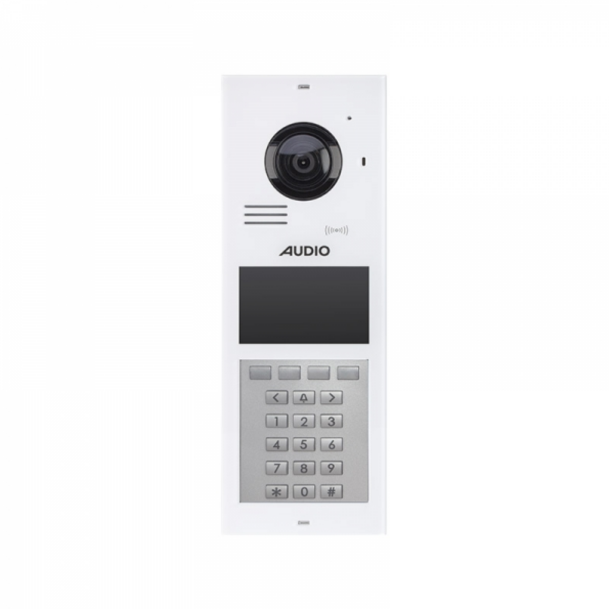 Audio 4.3'' Mekanik Butonlu Ekranlı Beyaz IP Zil Paneli 002900