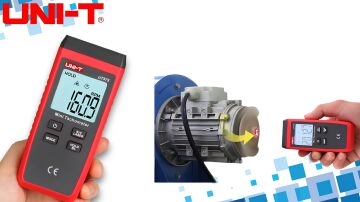 Unit UT373 Mini Optik Dijital Temassız Takometre