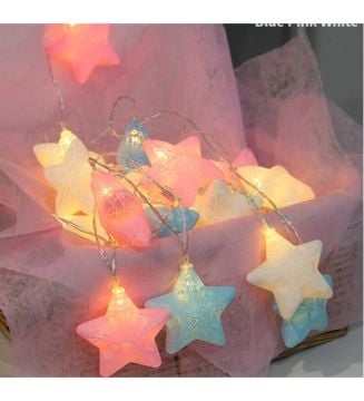 Pilli Sabit Işıklı Yıldız Yılbaşı Süsü 2 Metre 10 Ledli SNC-309