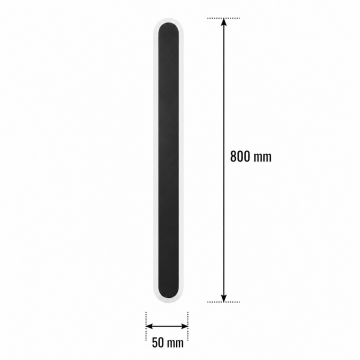Mono Modern Led Duvar Apliği Dekoratif Aplik Duvar Aydınlatma 80Cm