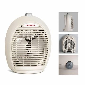 Luwell 3 Kademeli Fanlı Isıtıcı 2000 Watt LX-6331