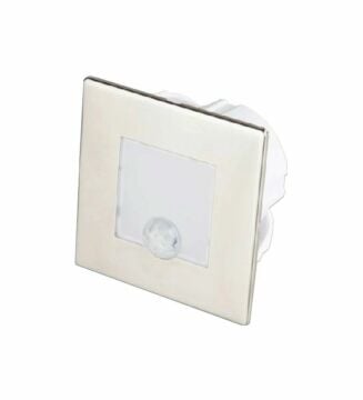 Noas 1,5W Sensörlü Koridor Aydınlatma Armatürü Satin Kasa Beyaz Işık YL69-1512-B