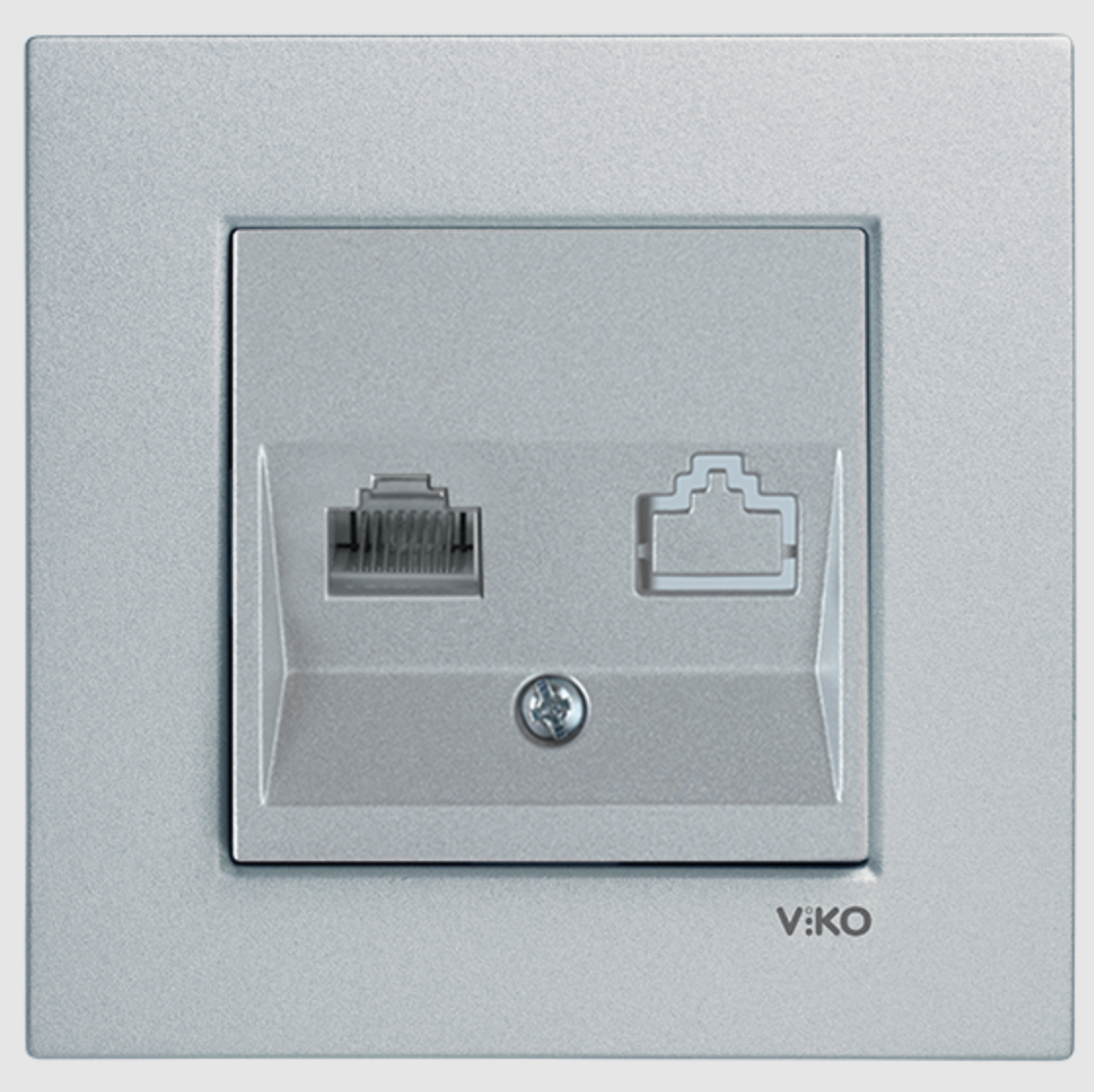 Viko Artline Novella Tekli Data Prizi (RJ45 CAT6) Mekanizma + Kapak 92600102 Kayın