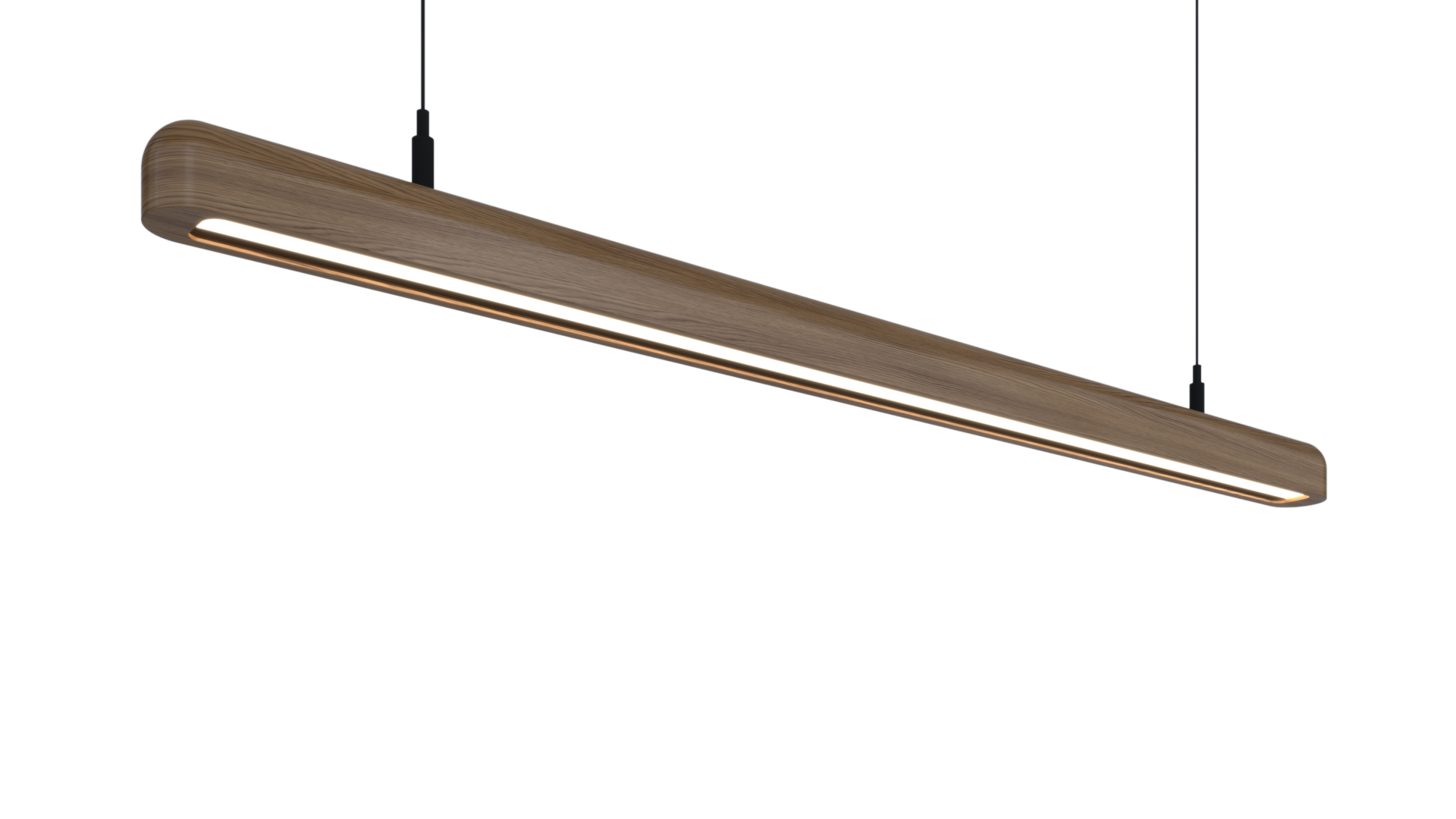 Samsung Led Tridonic Trafolu Oval Sıva Üstü Ahşap Linear Armatür 5x7 Cm Kasa Linear Aydınlatma