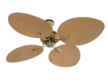 Kaşkar Taflan T52040 60W Sarı Varak Gövdeli Plexi 4 Kanatlı Çekme Zincirli Tavan Tipi Vantilatörü