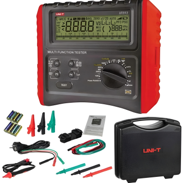 Unit Ut593 Çok Fonksiyonlu Elektrik Tesisat Test Cihazı