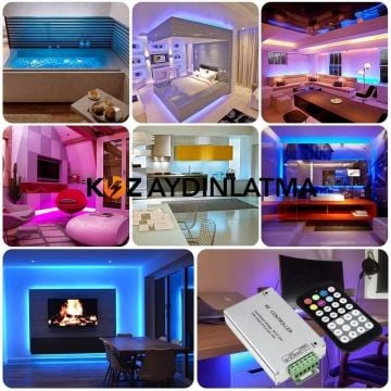 Noas 24 Amper RF Rgb Şerit Led Kumanda YL27-2400