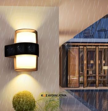 Cata 10W Bora Dekoratif Dış Mekan Led Duvar Aplik Aydınlatma CT-7048