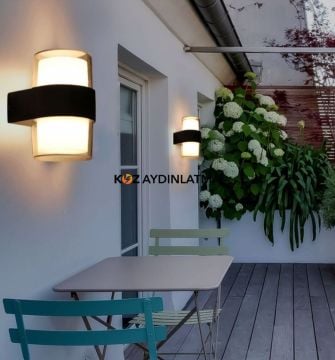 Cata 10W Bora Dekoratif Dış Mekan Led Duvar Aplik Aydınlatma CT-7048