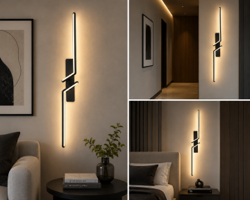 Spark Modern Led Duvar Apliği Dekoratif Aplik Duvar Aydınlatma