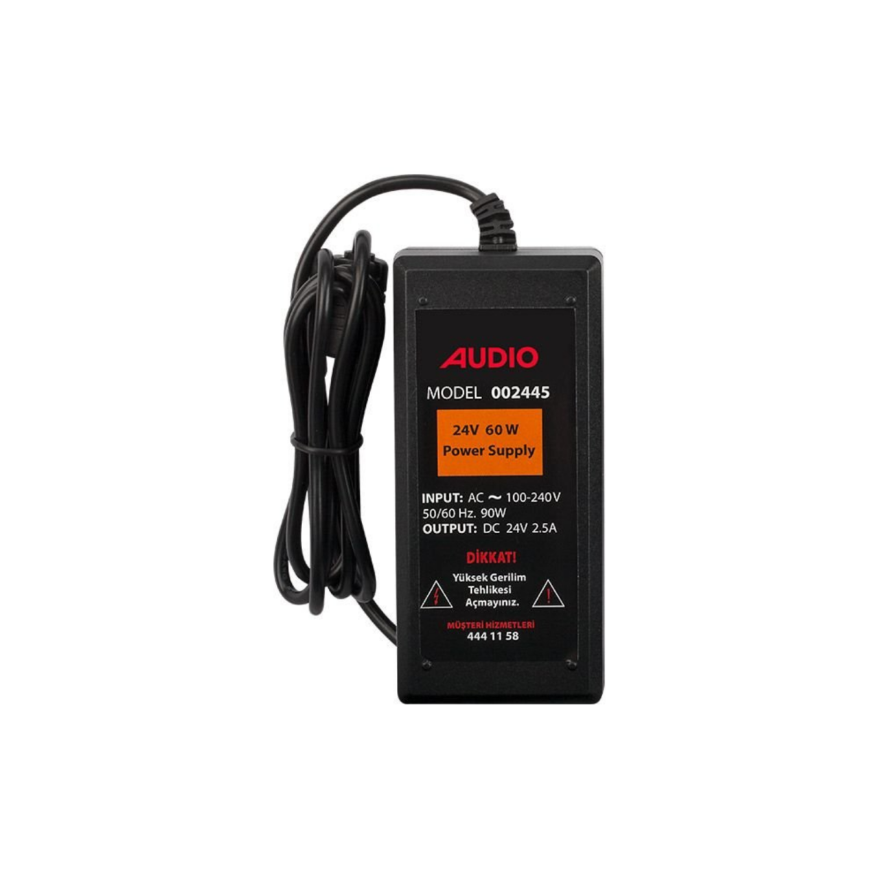 Audio 60W Görüntülü Sistem Güç Kaynağı 002445