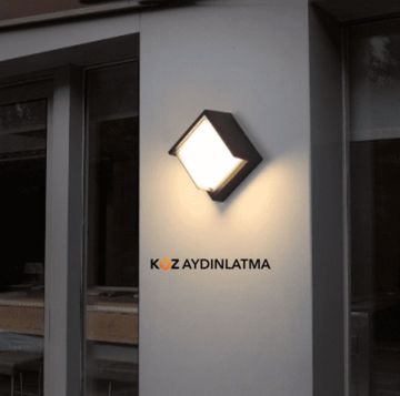Cata 12W Reno Dekoratif Dış Mekan Led Duvar Aplik Aydınlatma CT-7074