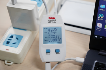Unit Ut658Dual Çift Çıkışlı Usb Akım Gerilim Test Cihazı