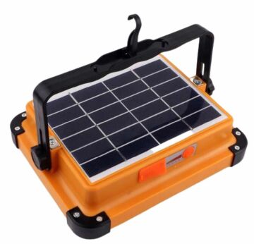 Noas 200W Solar Şarjlı Portatif Taşınabilir Led Projektör Aydınlatma YL71-0209-S