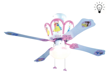 Kaşkar Taflan SD42-4ZJ-CML 55W Işıklı Beyaz Gövde Ahşap 4 Kanatlı Tavan Tipi Vantilatörü