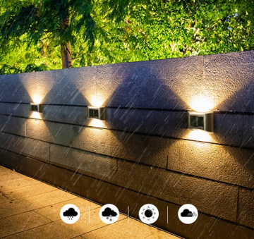 Noas 5W Vesta Solar Dış Mekan Duvar Aplik Günışığı YL84-6001-S