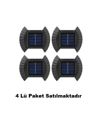 Noas 5W Mimas Solar Dış Mekan Duvar Aplik Günışığı YL84-8001-S