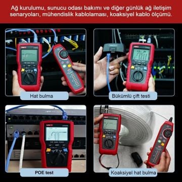 Unit Ut685B Kit TDR Poe Kablo Test Cihazı