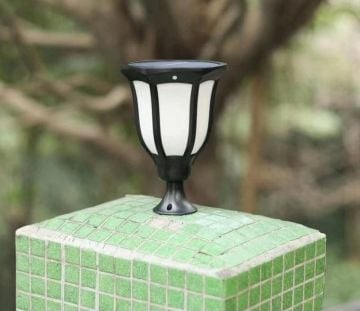 Noas 15W Ariel Solar Bahçe Armatürü Beyaz Işık YL74-1011-S