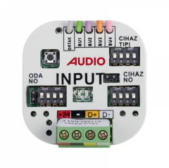 Audio Akıllı Ev Sistemi Anahtar Arkası Input Modülü 001809