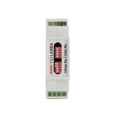 Audio Akıllı Ev Sistemi Pano Tipi Birli Lamba Modülü 001801PT