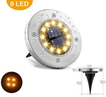 Noas 5W Uranüs Solar Zemin Aydınlatma Armatürü Günışığı YL74-8002-S