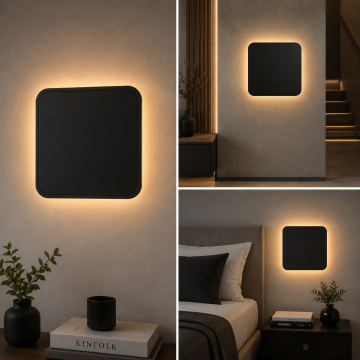 Frame Modern Led Duvar Apliği Dekoratif Aplik Duvar Aydınlatma