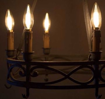 Noas 4 Watt Rustik Led Filament Buji Led Ampul YL92-1010