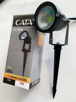 Cata 7 Watt Kazıklı Led Bahçe Aydınlatma Armatürü CT-7300 AMBER