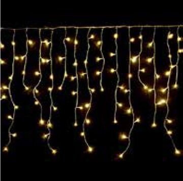 Saçak Led Yılbaşı Süsü 6 Metre 256 Ledli Yılbaşı Ağacı Süsü Fiş Tipi SNC-403