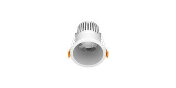 Goya 14 Watt Yuvarlak Samsung Ledli Spot Armatür GY 1730-14 2700K (Sarı Işık) - Beyaz - Dimli
