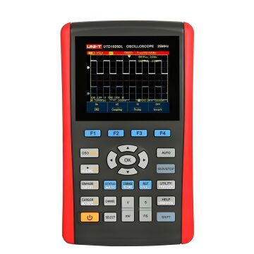 Unit Utd1025DL Elde Taşınabilir 2 Kanal 25Mhz Dijital Hafızalı Osiloskop