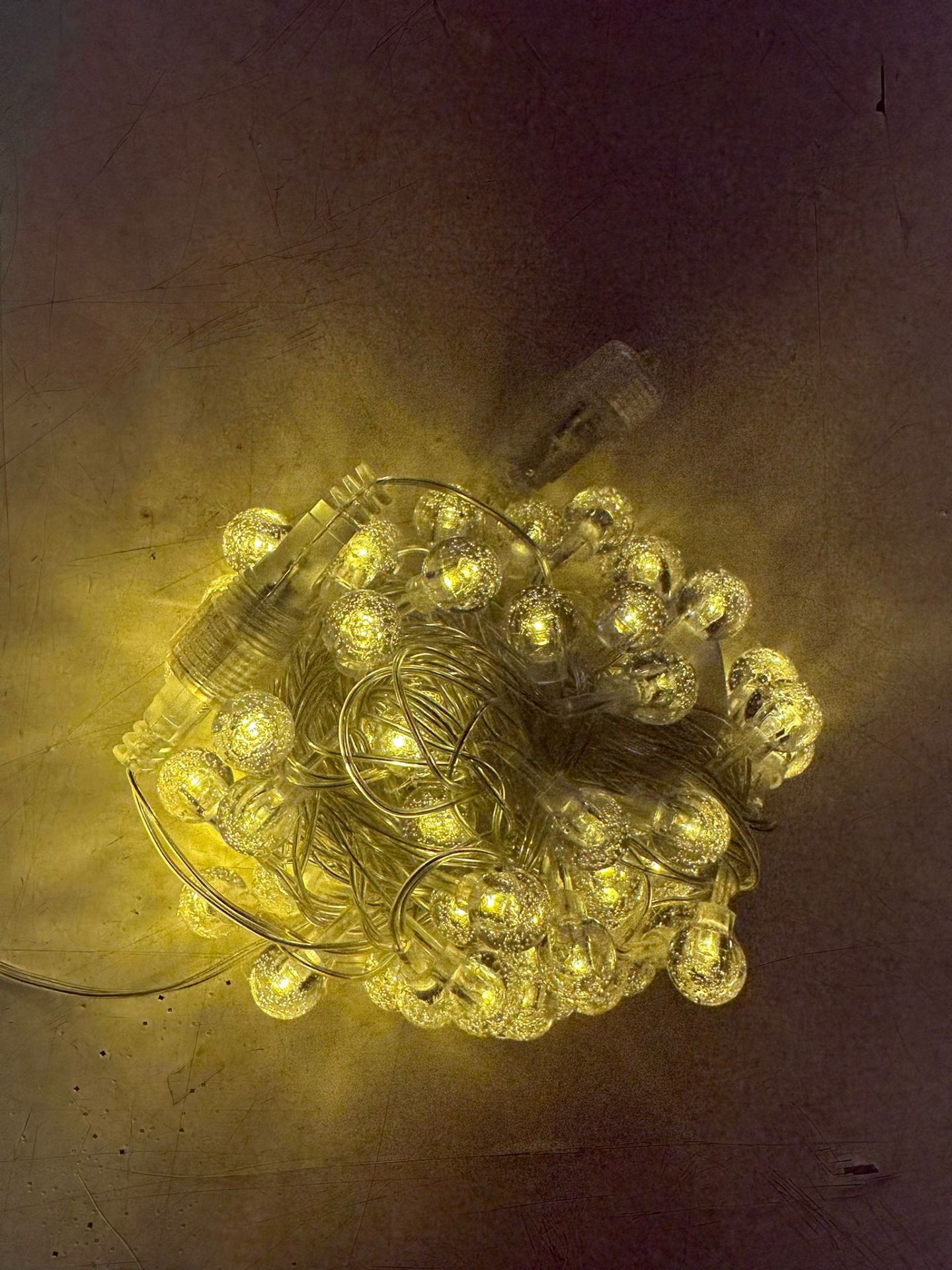 Animasyonlu Saçak Led Yılbaşı Süsü Ayna Küre Ledli 3 Metre 90 Ledli Ayna Küre Led Ağaç Süsü SNC-405