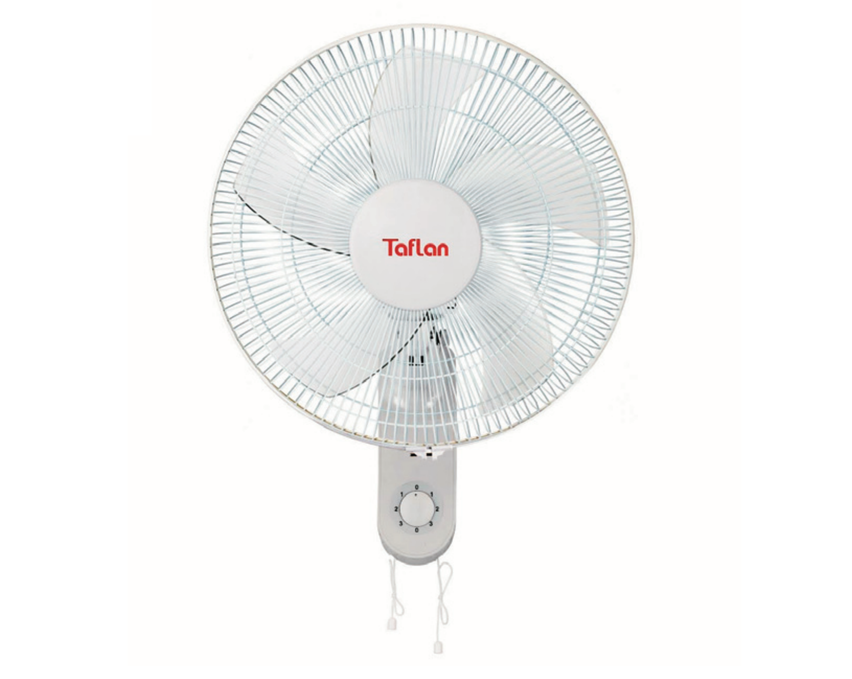Kaşkar Taflan FB-40-704 45W 3 Kademeli Plastik Beyaz Gövde Duvar Tipi Vantilatörü 40CM