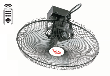 Kaşkar Taflan FAR-20R 130W Kumandalı 5 Kademeli Metal Gövde Sanayi Tipi Tavan Vantilatörü 52CM
