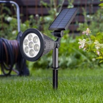 Cata Solar Şarjlı Kazıklı Led Bahçe Aydınlatma Armatürü 7 Watt CT-7310 YEŞİL