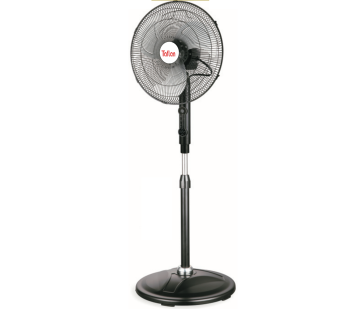 Kaşkar Taflan FAS-20R 130W 3 Kademeli Kumandalı Siyah Gövde Sanayi Tipi Ayaklı Vantilatörü 52CM