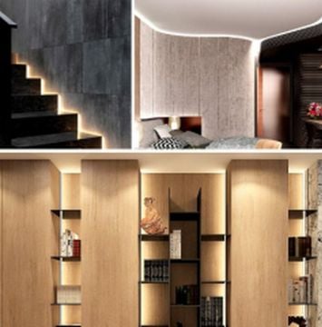 Noas 12 Volt İç Mekan 240 Ledli 2835 Çipli Şerit Led Amber Işık YL35-2403