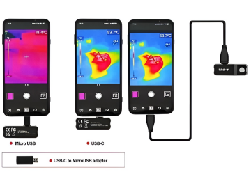 Unit Uti120Mobile Android Telefonlar İçin Termal Kamera