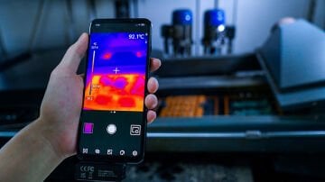 Unit Uti120Mobile Android Telefonlar İçin Termal Kamera