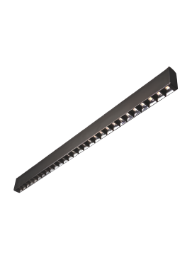 Osram Led Tridonic Trafo Sıva Üstü Tam Mercekli Linear Armatür 3x4 Cm Kasa Linear Aydınlatma 2700K (Sarı Işık) - 119CM - Beyaz - Askısız