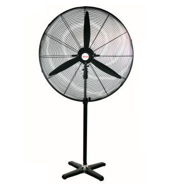 Kaşkar Taflan FLW-750-F 210W 3 Kademeli Siyah Gövde Sanayi Tipi Ayaklı Vantilatörü 76CM